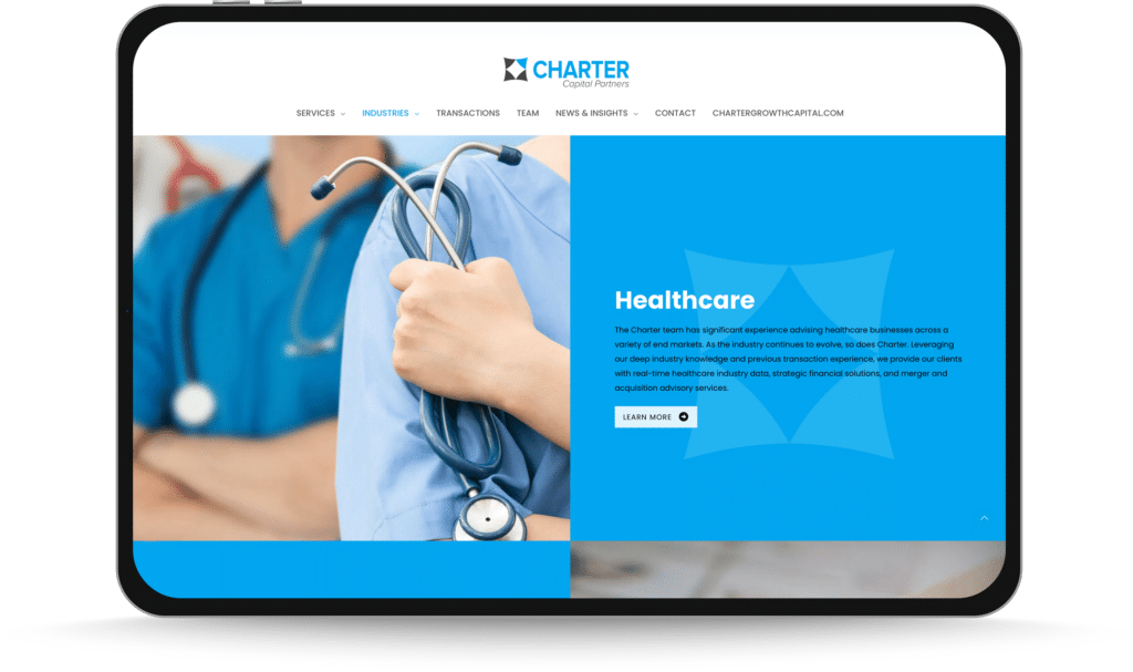 Charter Capital Partners work sample